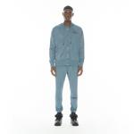 Худи из микрофибры в цвете Dusk Blue HVMAN, синий - фото 2