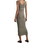 Вязаное макси-платье MaxMara, army зеленый - фото 4