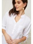 Блузка Fleur de Lin, белый - фото 5