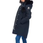 Женская пуховик Moose Knuckles, синий - фото 7