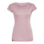 Футболка Salewa Puez Melange Dryton, розовый - фото
