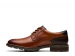 Оксфорды Clarks Emmet Plain toe Oxford, Tan Leather - фото 3