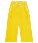 Льняные брюки Chloé, желтый - фото