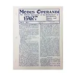 Журнал #1, "Writer's Notes Arcane Connection", Modus Operandi - фото