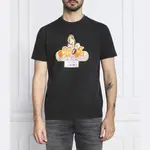 Футболка стандартного кроя Guess, черный - фото