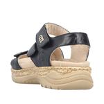 Сандалии с ремешками Rieker, Black - фото 3