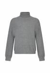 Джемпер LIU JO POLO-NECK WITH MICRO-SEQUINS, Grey - фото 7