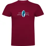 Футболка Kruskis Start Walking, красный - фото