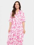 Zus Floral Maxi Dress Saint Tropez, Pink/White - фото 2
