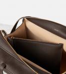 Кожаная сумка-тоут Crosby Khaite, Espresso - фото 3