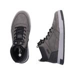 Ботинки на шнуровке Rieker 36020, серый/темно-серый - фото 9