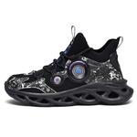 Кроссовки мужские толстые низкие Pnke, черный - фото