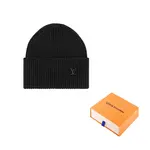 Шапка Louis Vuitton с логотипом, черный - фото 3