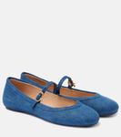 Туфли Мэри Джейн от Carla Denim Gianvito Rossi, Mid Blue - фото