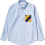 THOM BROWNE Рубашка мужская Sky Blue - фото