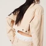 Куртка женская Miu Miu, бежевый - фото 5