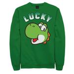 Мужской свитшот Nintendo Yoshi's Head Lucky Licensed Character - фото