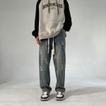 Джинсы унисекс Jcui, желтый - фото 60