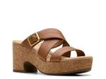 Сандалии Clarks Nerisa Holly Platform Sandal, Cognac - фото