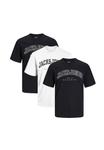 Футболка с принтом 3 PACK Jack & Jones, мультиколор - фото 5