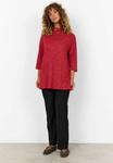 Топ Soyaconcept Long sleeved top, Red Mel/Red - фото 2