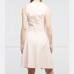 Платье с поясом кимайка Hugo, розовый - фото 3