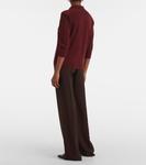 Кашемировая поло Loro Piana, Deep Maroon - фото 3