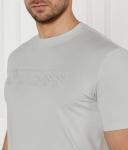 Футболка мужская Guess Active однотонная хлопковая, серый - фото 4