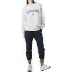 Толстовка унисекс серая New Balance, серый - фото 3