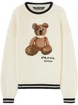 Palm Angels свитер Bear In Mind, белый - фото