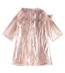 Атласное платье с бантом Caroline Bosmans, Blush - фото 4