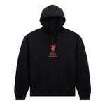 Толстовка x lfc loose-fit logo hoodie 'black' Converse, черный - фото
