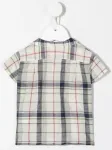 Клетчатая рубашка на пуговицах Bonpoint, нейтральный - фото 2