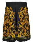 Шорты с принтом Baroque Versace Jeans Couture, черный - фото