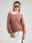 Свитер ABOUT YOU Hermine, мокко - фото 3