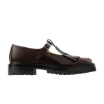 Лоферы Maison Margiela Wmns Tabi County Mary Jane Loafer, Dark Forest - фото