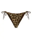 Бикини Мариэль с оверлоком Mc2 Saint Barth, коричневый - фото
