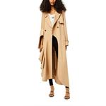 Пальто тренч Loewe женский, бежевый - фото 2