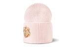 Шапка женская Louis Vuitton с логотипом, розовый - фото
