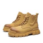 MOERBAI Черные короткие ботинки мартин, цвет Black - фото 5