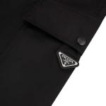 PRADA SS25 Кargo Брюки мужские Black - фото 6