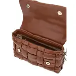 Сумка через плечо Guess Marion Flap, коричневый - фото 3