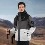 CAMEL Ветровка мужская, Night Blue/Preppy Green/Light Pine White - фото 10