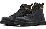 Ботинки унисекс CAT на шнуровке, черный - фото 2
