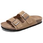 Шлепанцы женские Daphne, хаки - фото 7