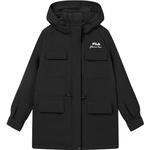 FILA Женский пуховик, цвет Black - фото