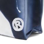 Сумка-шоппер с логотипом Acne Studios, темно-синий синий - фото 3