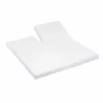 Простыня на подкладке «Золушка» «Премиум Молтон», Cinderella, белый - фото