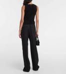 Замшевый топ Pam STOULS, черный - фото 3