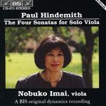 CD диск Hindemith / Imai: Four Sonatas for Solo Viola Op11/5 - фото